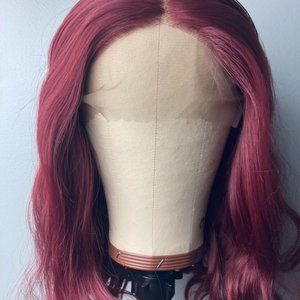Burgundy Bob Lace Wigs